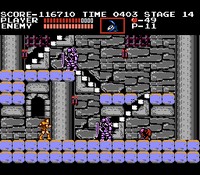 une photo d'Ã©cran de Castlevania sur Nintendo Nes